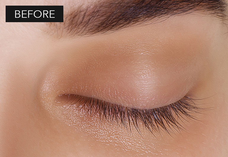Sydney Eyelash Extensions - Before & After