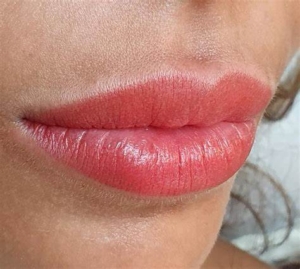 clients lip blush final result