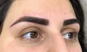 transformation of eyebrow tattooing